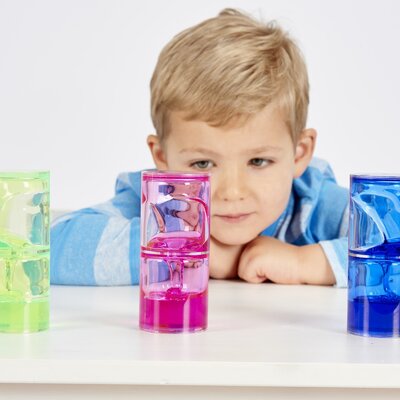 Doorschijnende Sensorische Ooze Tube Set