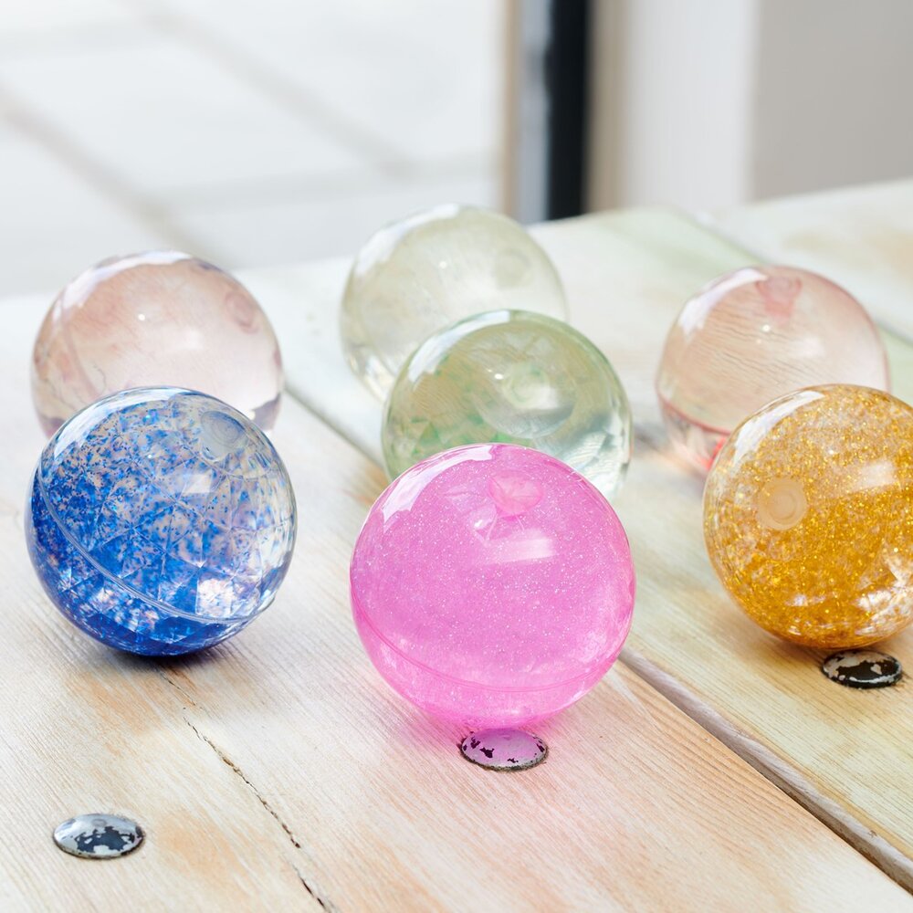 Sensorische Regenboog Glitterballen