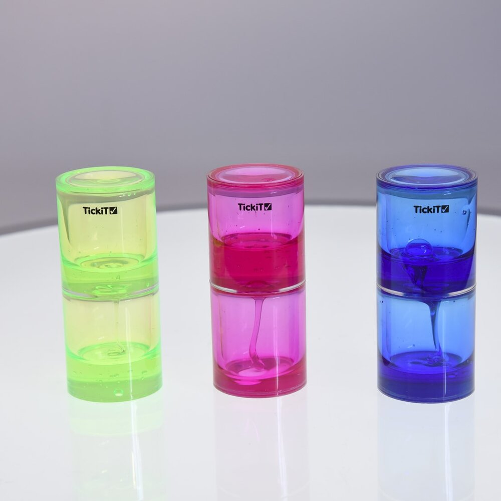 Doorschijnende Sensorische Ooze Tube Set