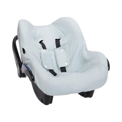 Hoes autostoeltje 0+ Pure Soft Blue