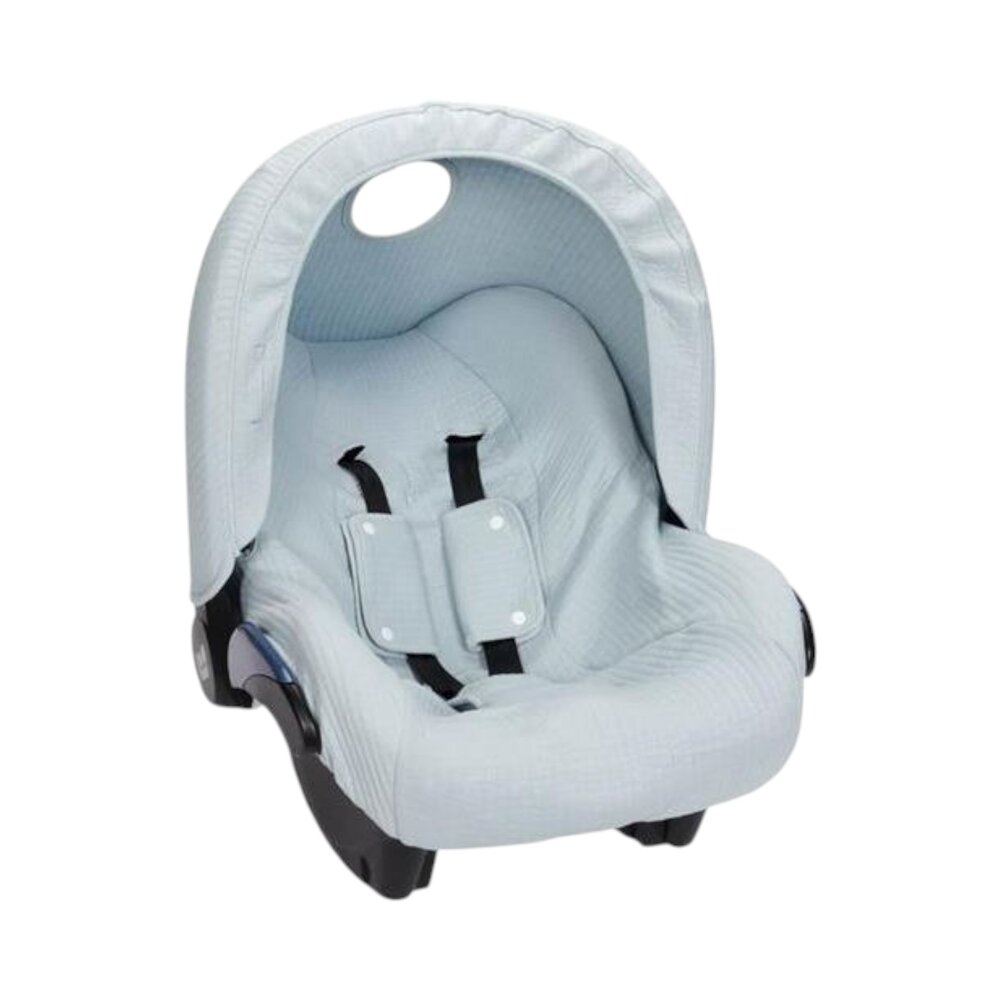 Hoes autostoeltje 0+ Pure Soft Blue
