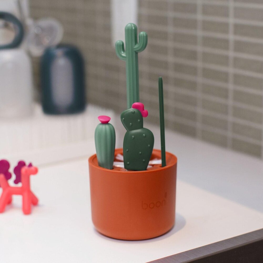 Flessenborstelset cacti bruin Cacti bruin