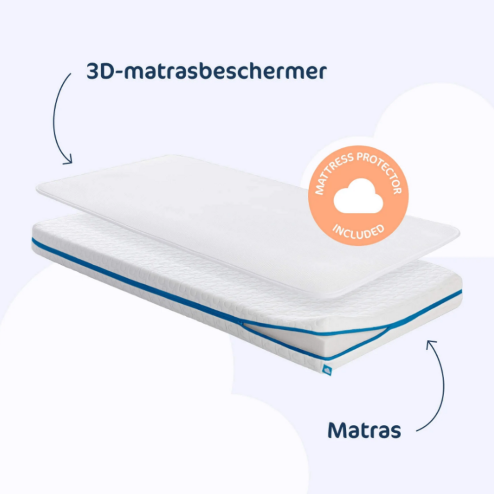 Sleep safe pack matras evolution 75x95 cm