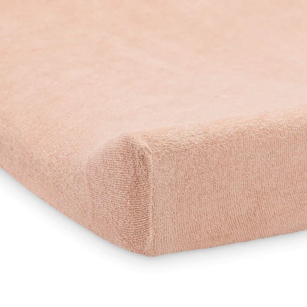 Aankleedkussenhoes badstof 50x70cm (2pack) Pale Pink