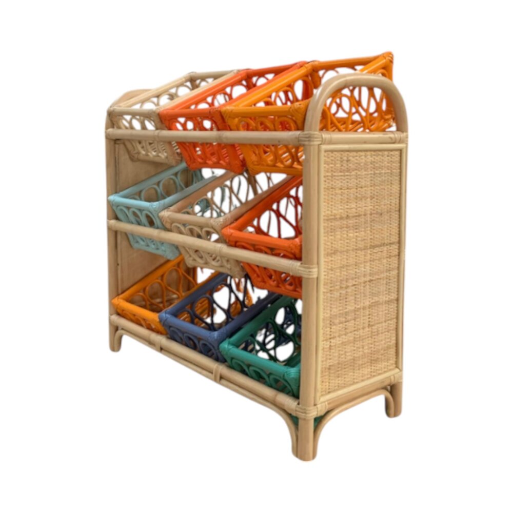 Opbergmeubel Renee Naturel Multi
