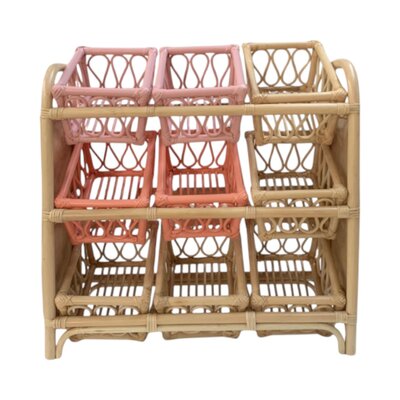 Opbergmeubel Renee Naturel Pink