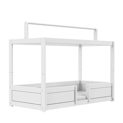 4-IN-1 bed met dakframe voor stofdak /Luxe L. White