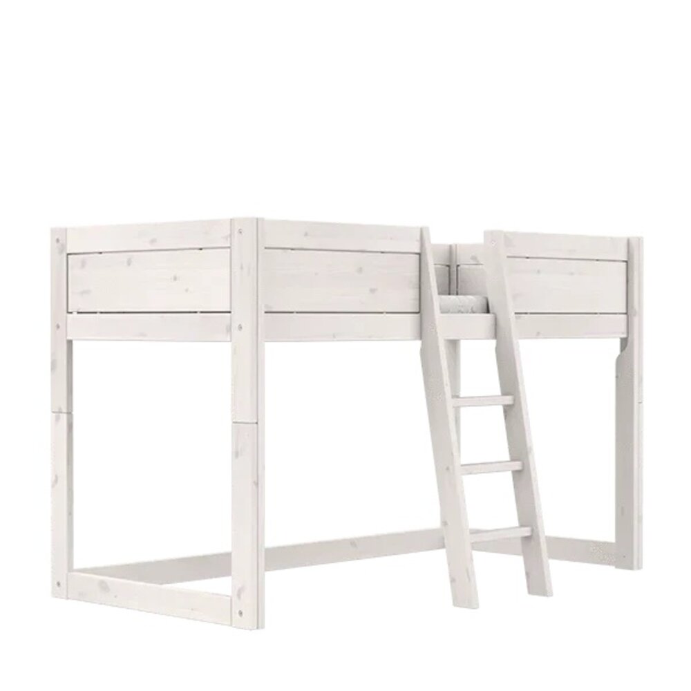 4-IN-1 bed met dakframe voor stofdak /Luxe L. White