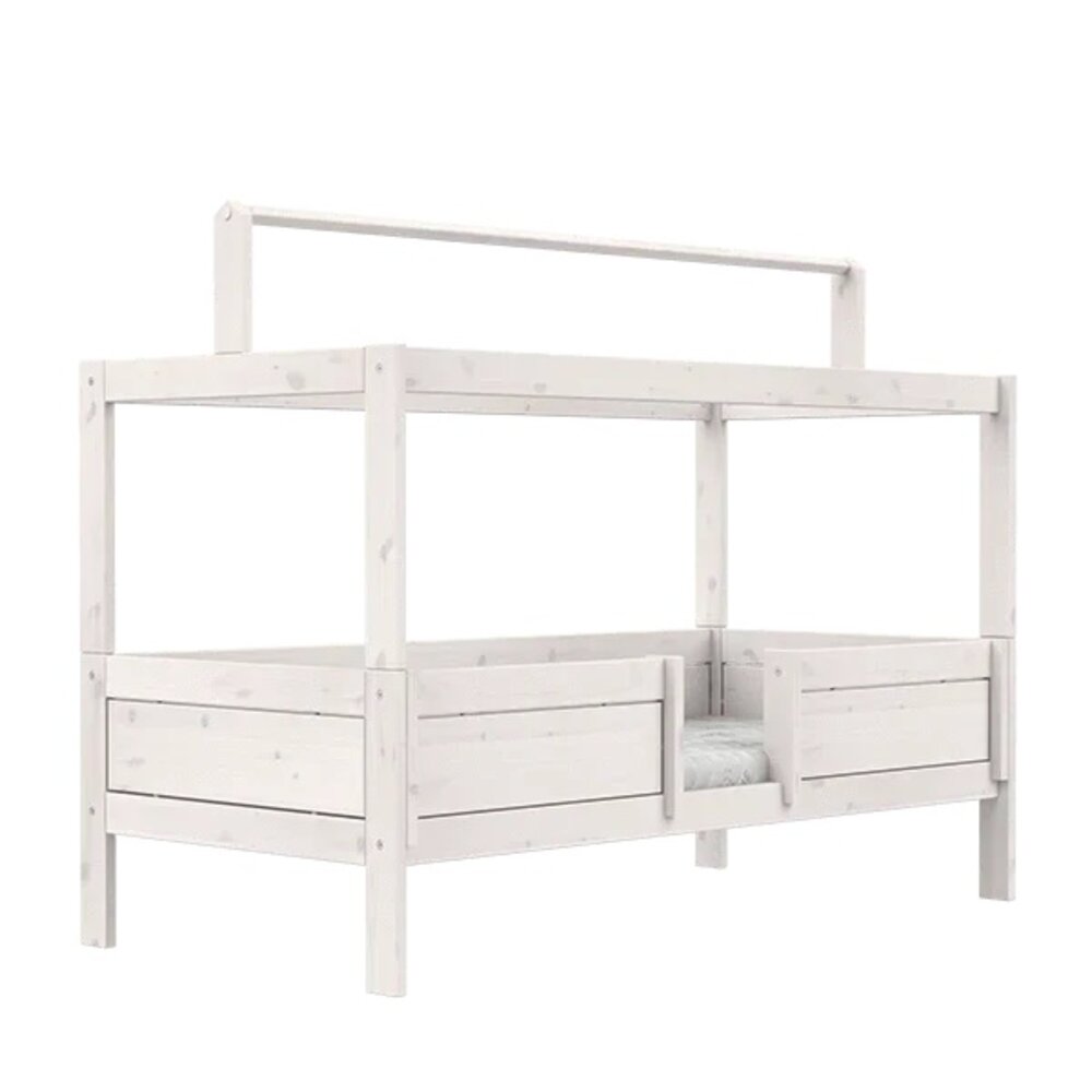 4-IN-1 bed met dakframe voor stofdak /Luxe L. White