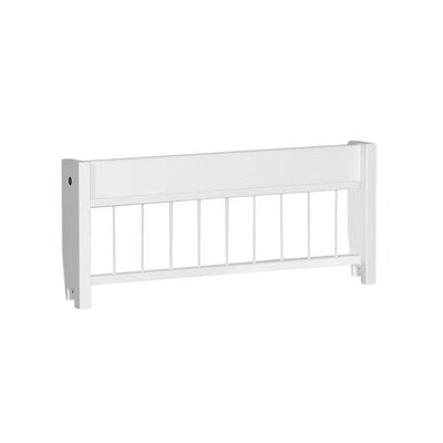 Wit gelakt smal, bedfront met spijlen White
