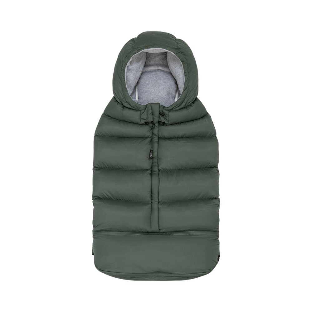 Voetenzak puffered Forest green