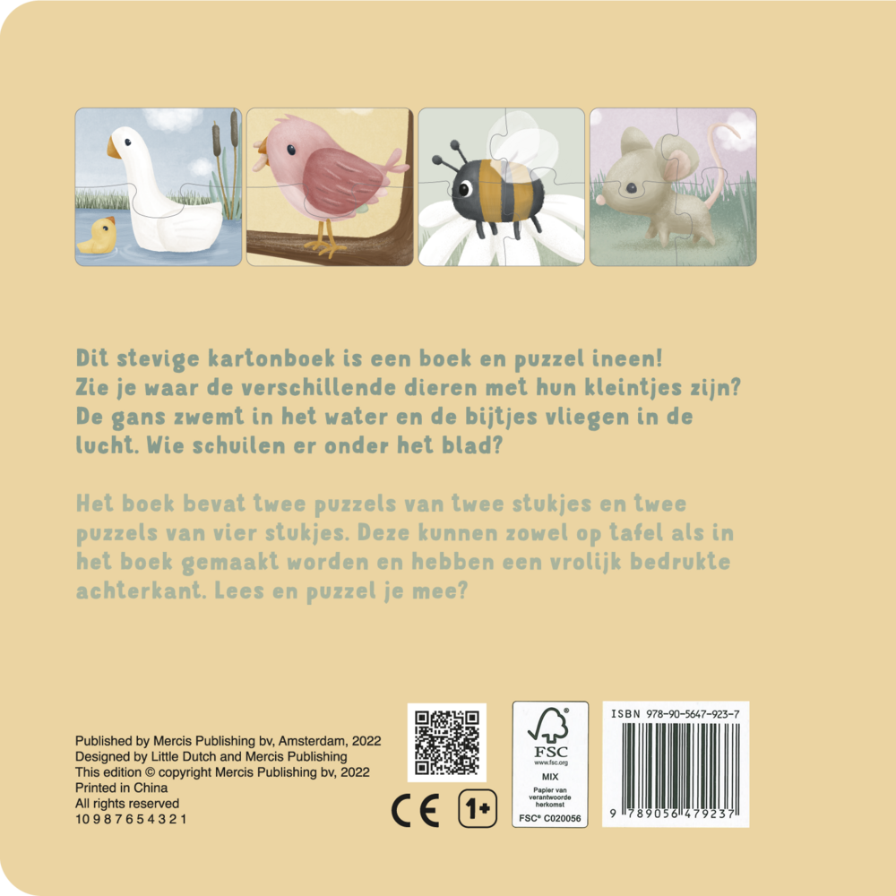 Mijn dieren puzzelboek
