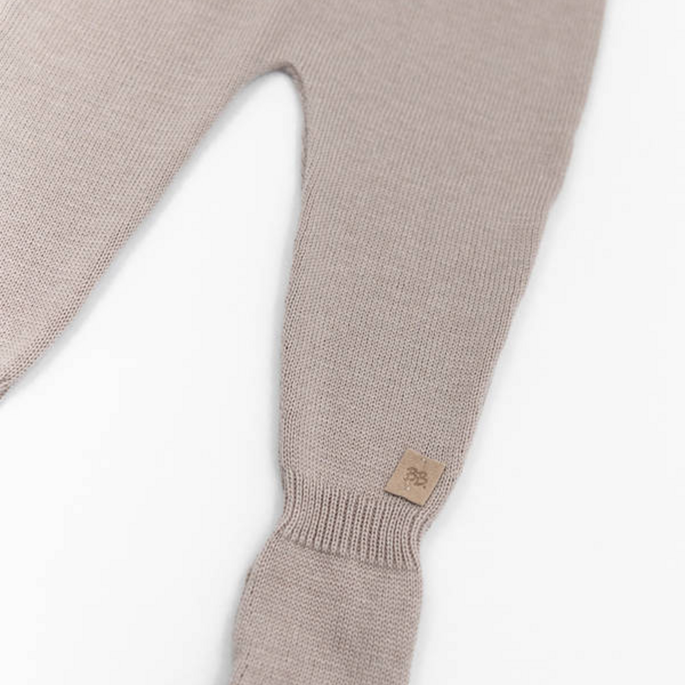 Pantalon met voetjes Cammello