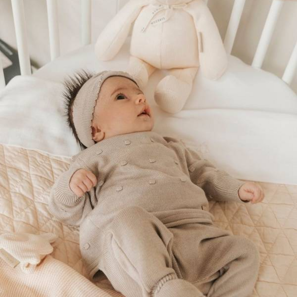 Pantalon met voetjes Cammello
