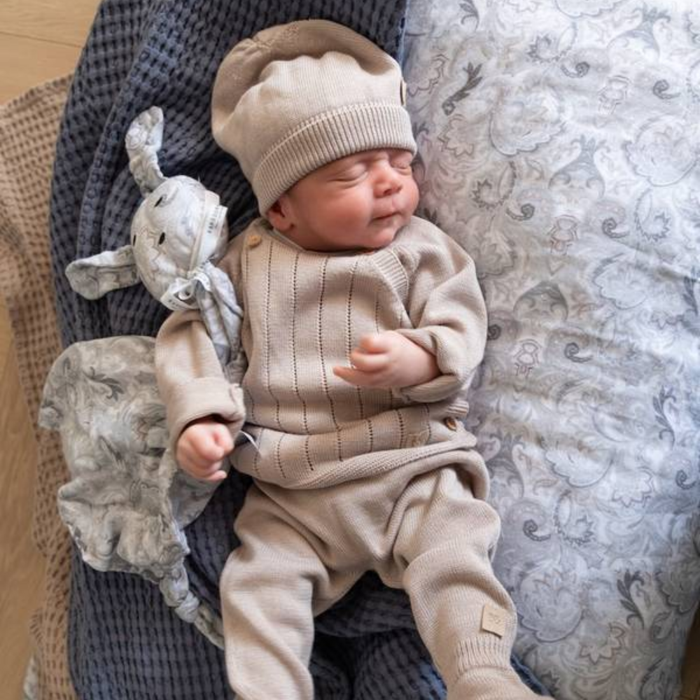 Pantalon met voetjes Cammello