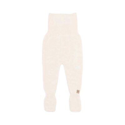 Pantalon met voetjes Bianco