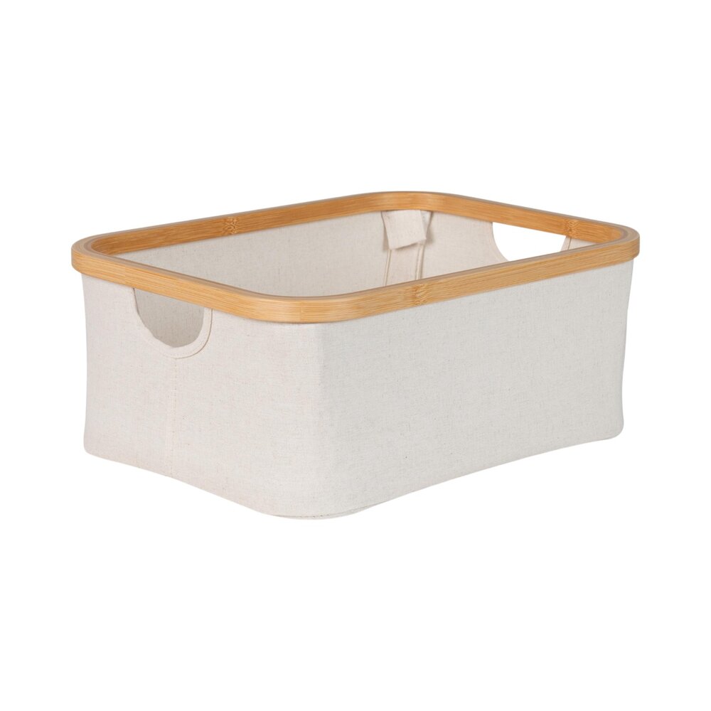 Opbergmandje luiertafel + bad-smart Naturel/beige