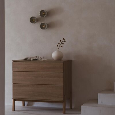 Ashi Honey Ash 3-delige kamer (babybed 70x140+commode+extensie+2-deurskast)