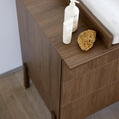 Ashi Chestnut 3-delige kamer (babybed 70x140+commode+extensie+2-deurskast)
