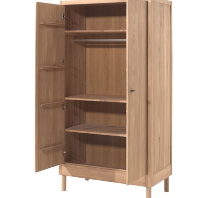 Forrest 3-delige kamer oak (babybed+commode+2-deurskast)