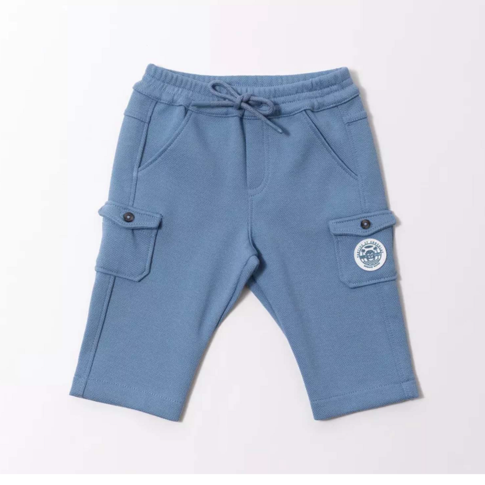 Broek jogging lichtblauw lichtblauw