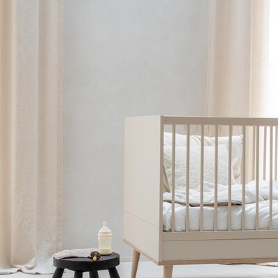 Flow Clay 3-delige kamer (babybed 70x140+commode+extensie+2-deurskast)