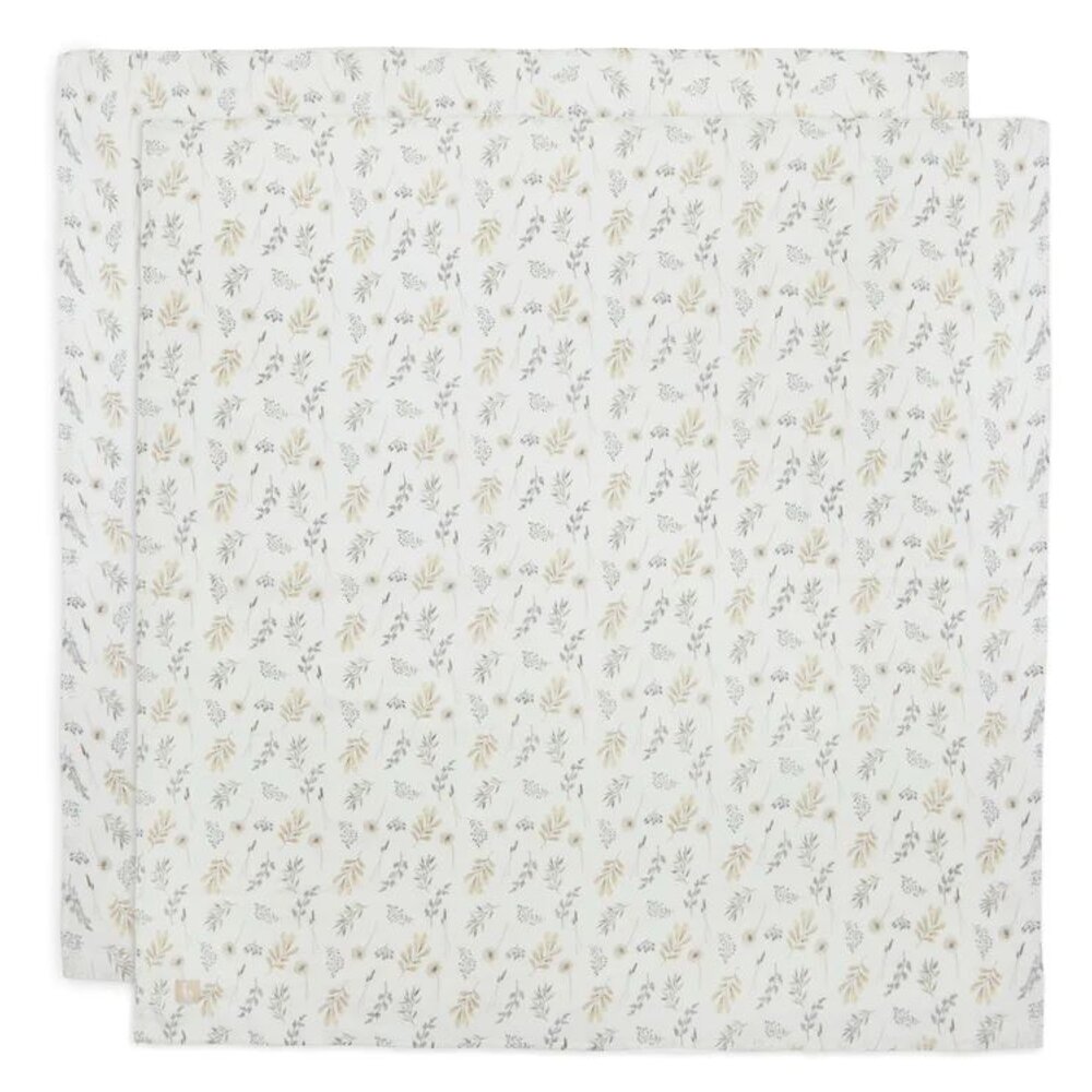 Hydrofiele Doek Large 115x115cm - 2 stuks Wild Flowers