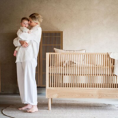 Hai No Ki 3-delige kamer (babybed 70x140+commode+extensie+2-deurskast)