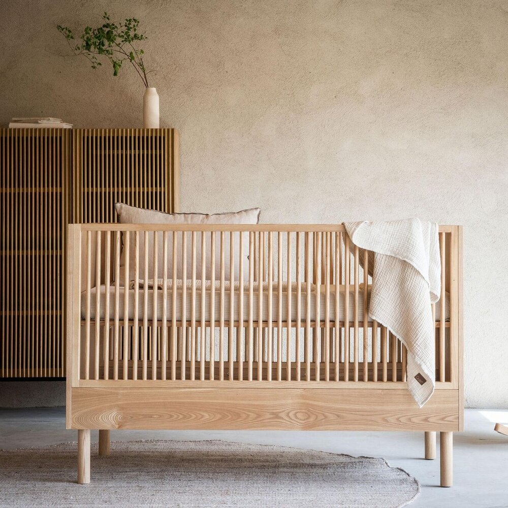 Hai No Ki 3-delige kamer (babybed 70x140+commode+extensie+2-deurskast)