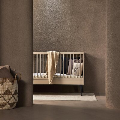 Flow Stone 3-delige kamer (babybed 70x140+commode+extensie+2-deurskast)