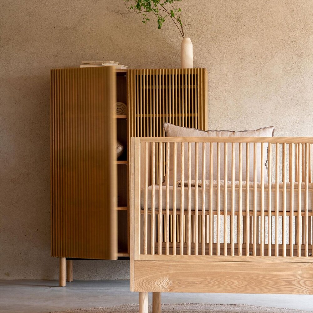 Hai No Ki 3-delige kamer (babybed 70x140+commode+extensie+2-deurskast)