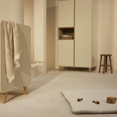 Loft Clay 3-delige kamer (babybed 70x140+commode+extensie+2-deurskast)