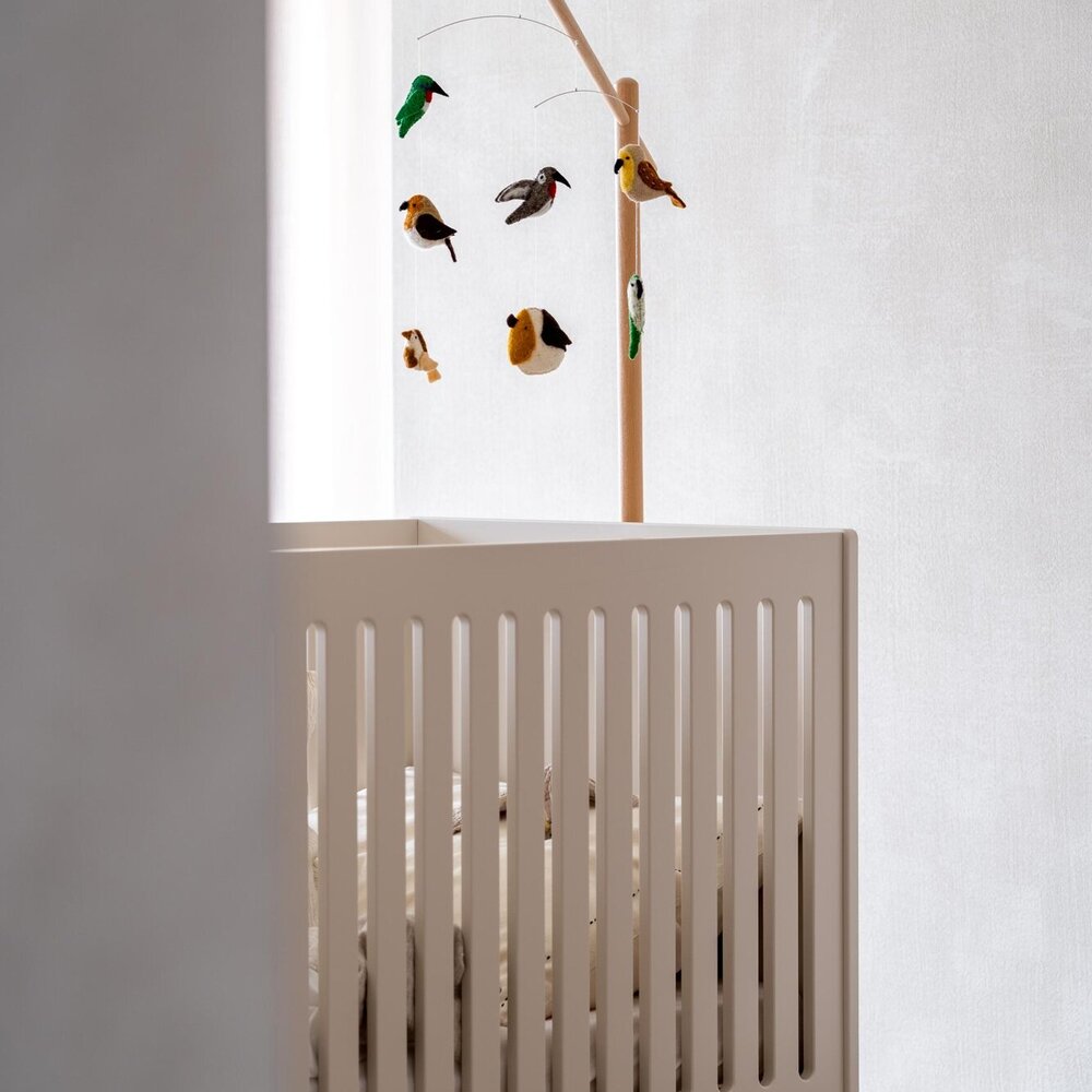 Mood Clay 2-delige kamer (babybed+commode+extensie)