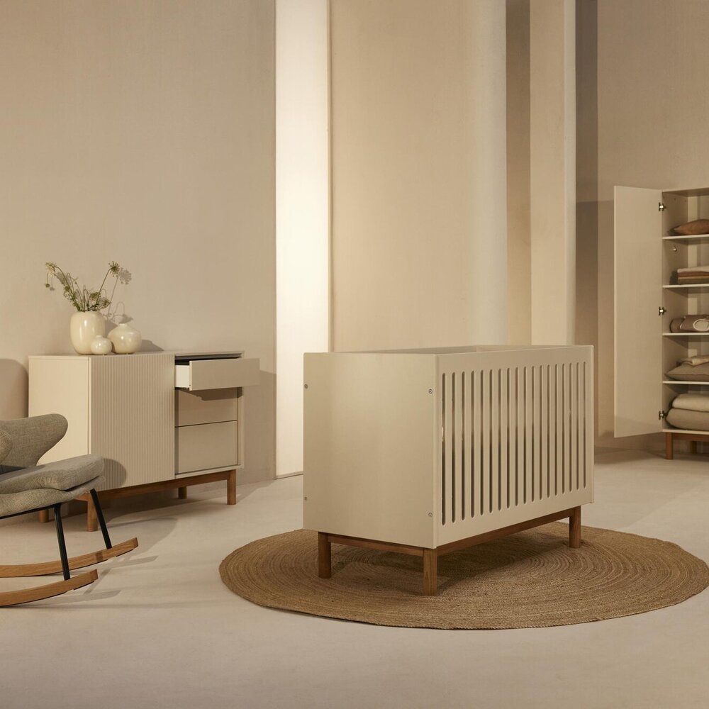 Mood Clay 3-delige kamer (babybed+commode+extensie+2-deurskast)