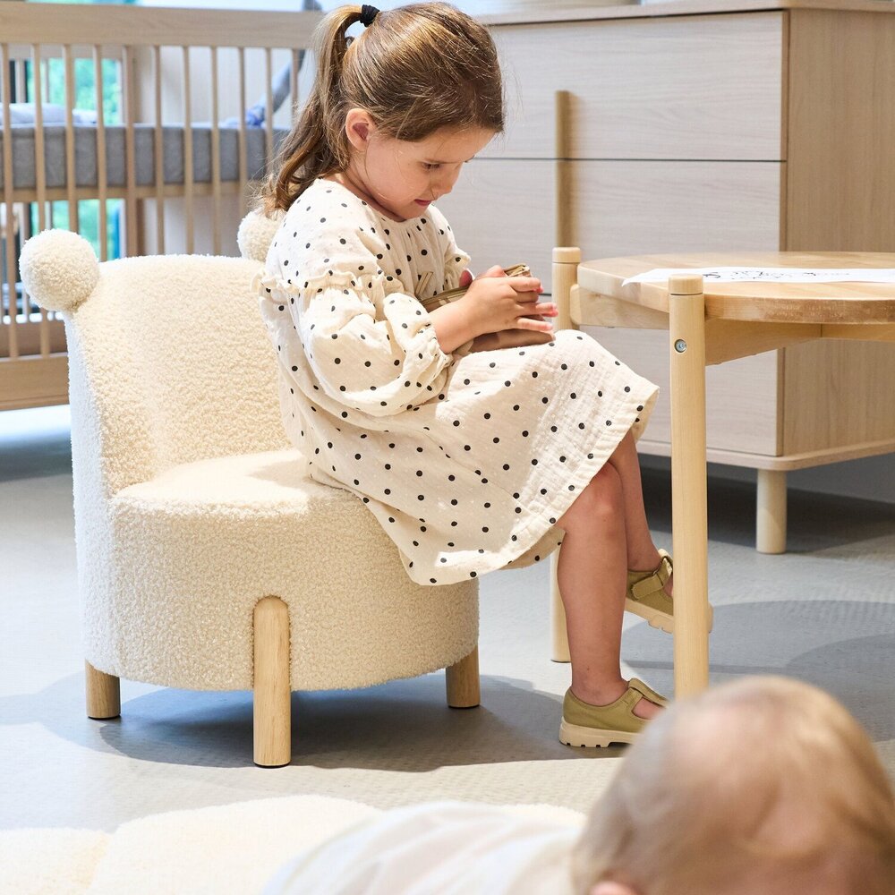 Kids zetel teddy Off white