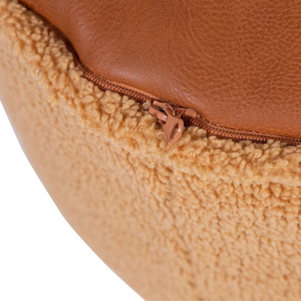 Teddy Beer Poef 40cm Beige