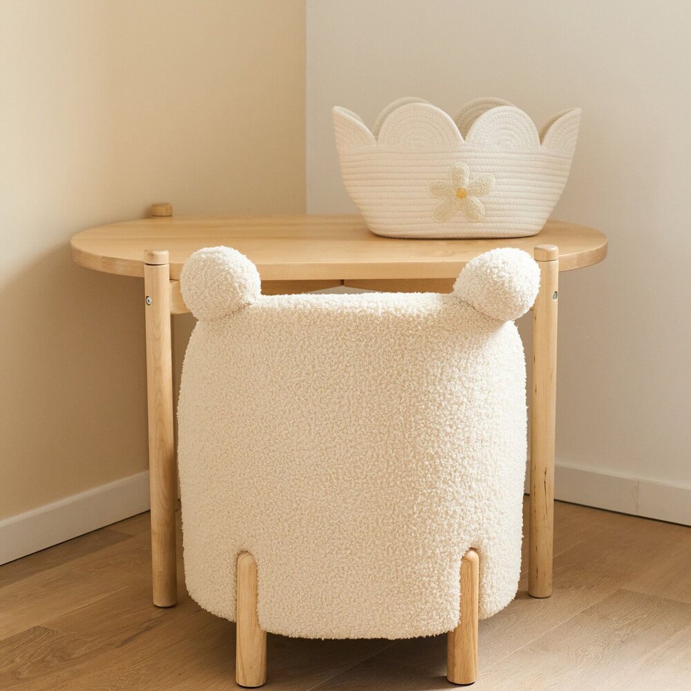 Kids zetel teddy Off white