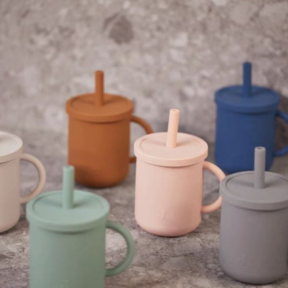 Drinkbeker siliconen Storm Grey