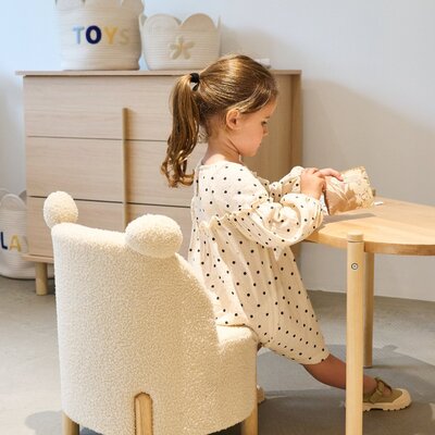 Kids zetel teddy Off white