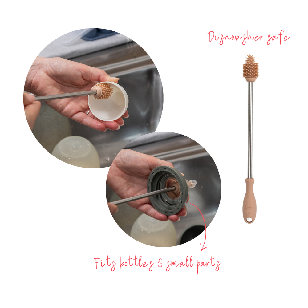 Yummy brush - Kolf- en flessenborstel Blush