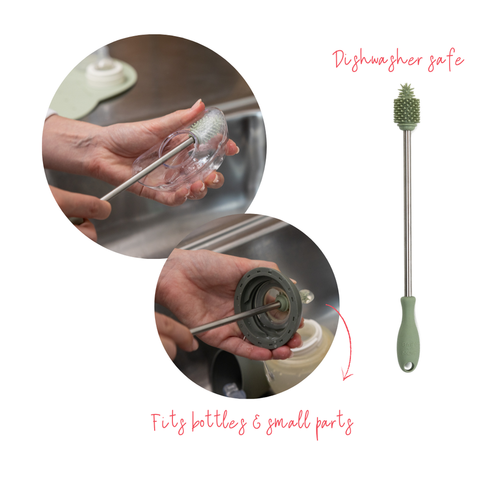 Yummy brush - Kolf- en flessenborstel Aspen