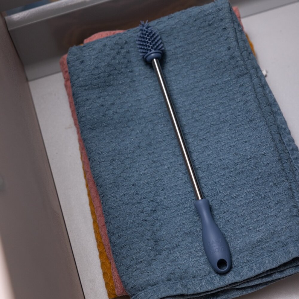 Yummy brush - Kolf- en flessenborstel Denim