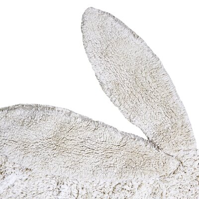 Wasbaar tapijt Animal Bunny - 130 x 135 cm