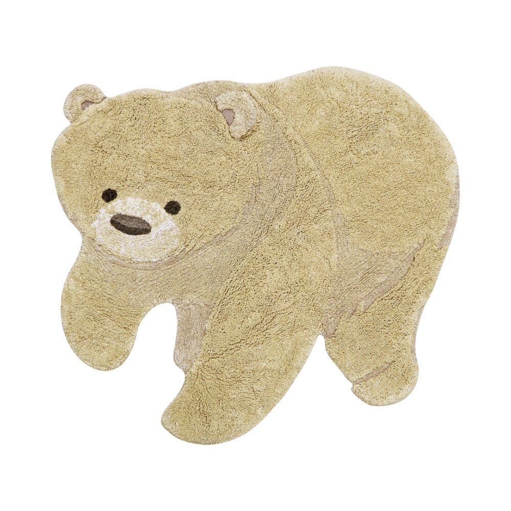 Wasbaar tapijt Animal Bear - 120 x 122 cm