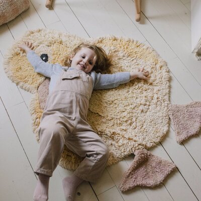 Wasbaar tapijt Animal Ducky - 95 x 120 cm