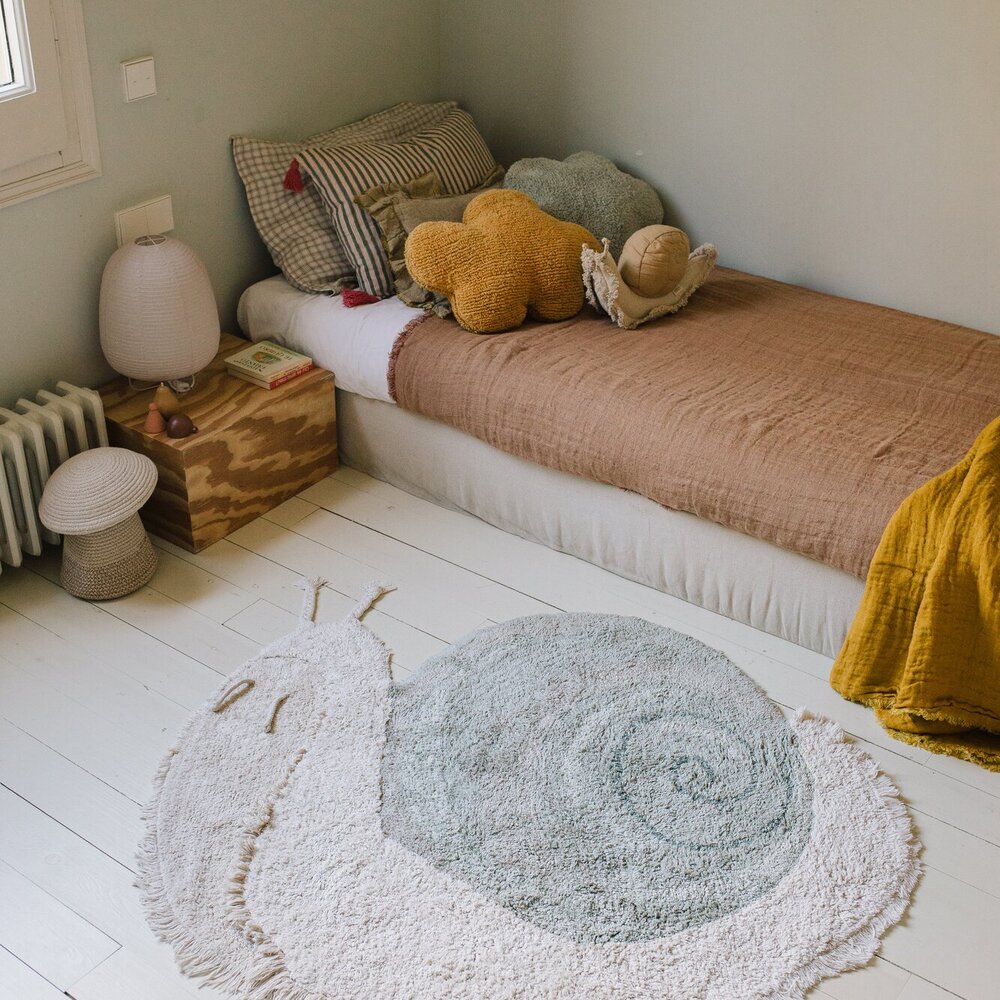 Wasbaar tapijt Animal Snail - 100 x 120 cm