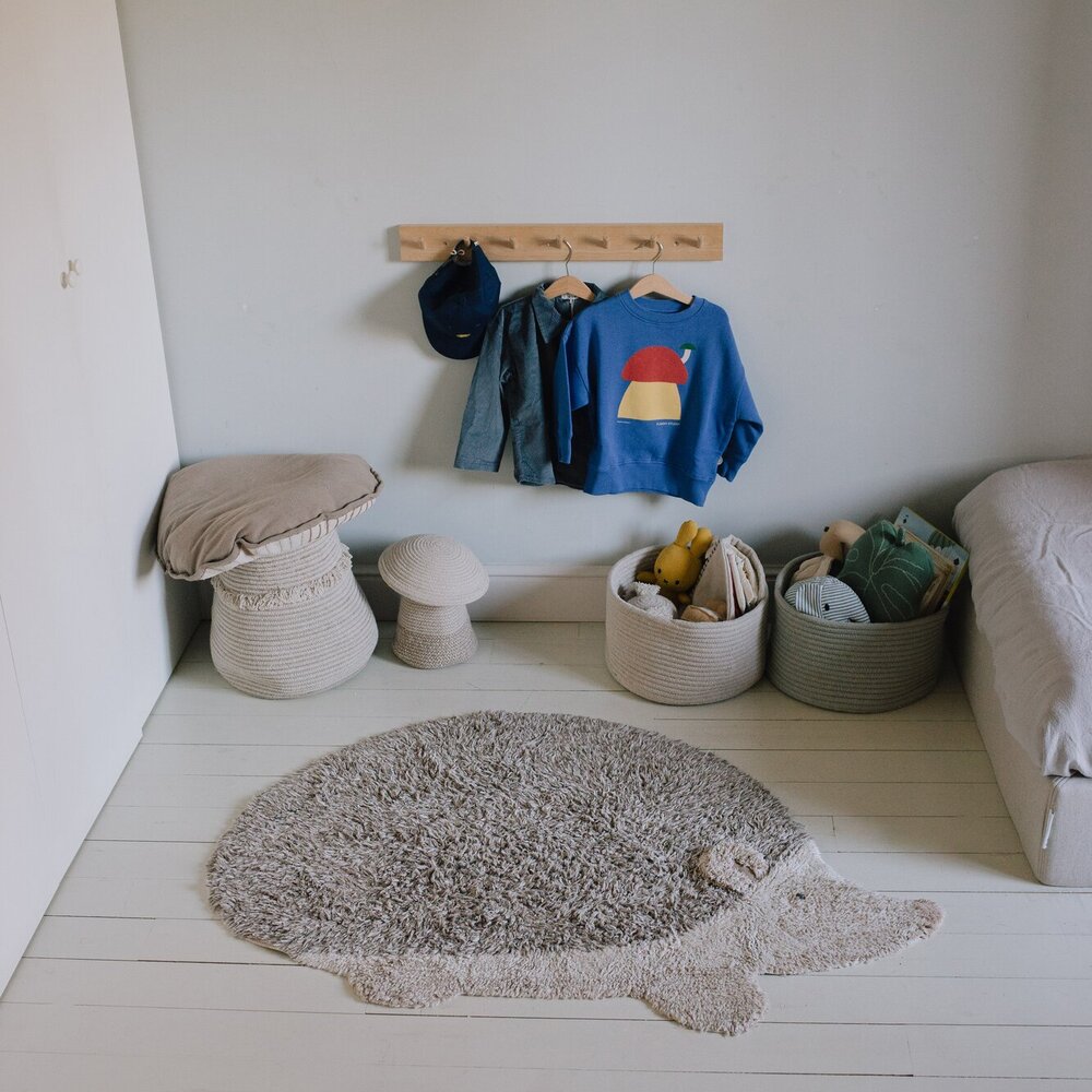Wasbaar tapijt Animal Hedgehog - 90 x 130 cm