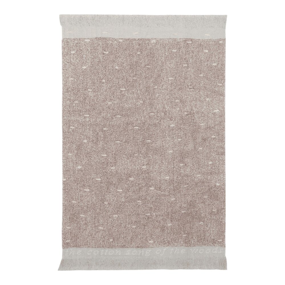 Tapijt Wasbaar - Woods Symphony 140x200 Linen
