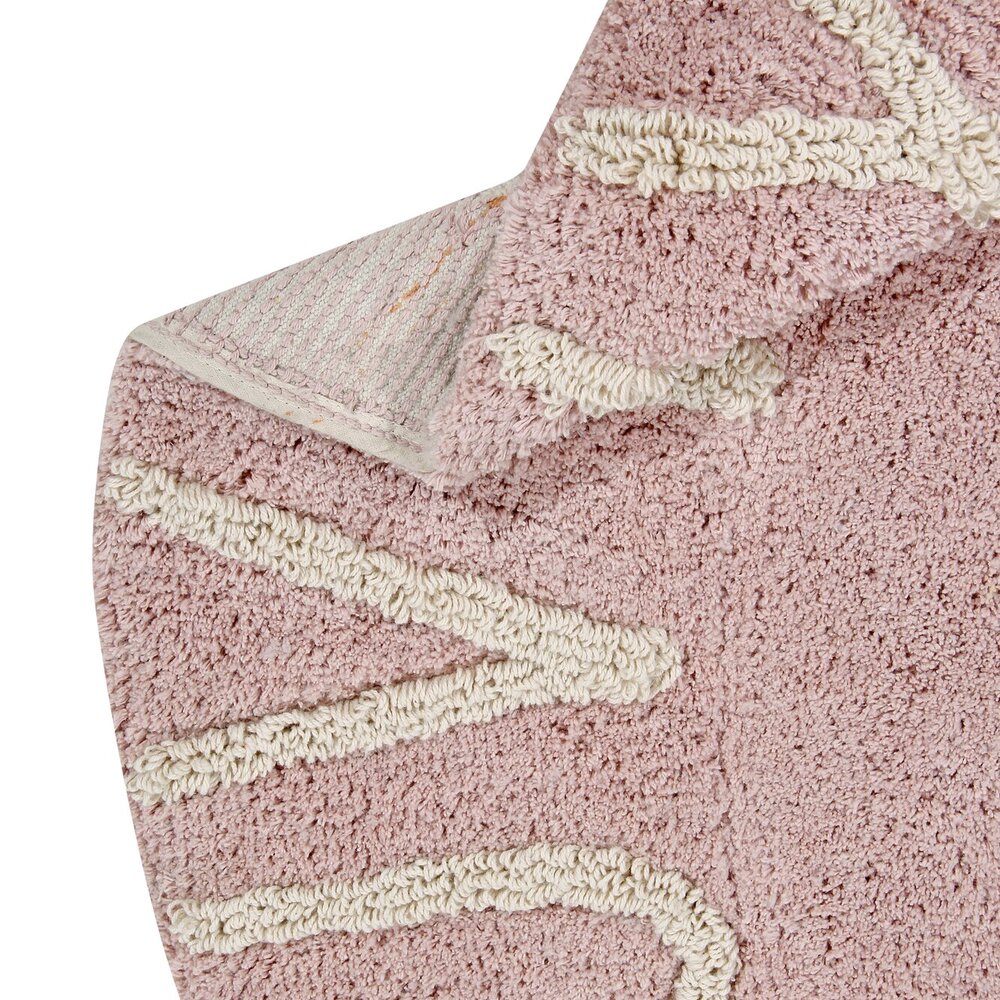 Wasbaar tapijt ABC - Ø 150 cm Vintage Nude-Natural