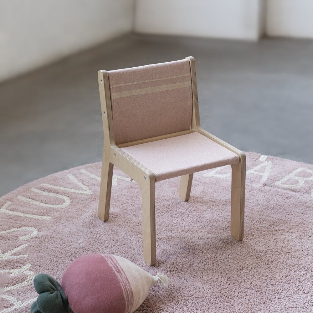 Wasbaar tapijt ABC - Ø 150 cm Vintage Nude-Natural